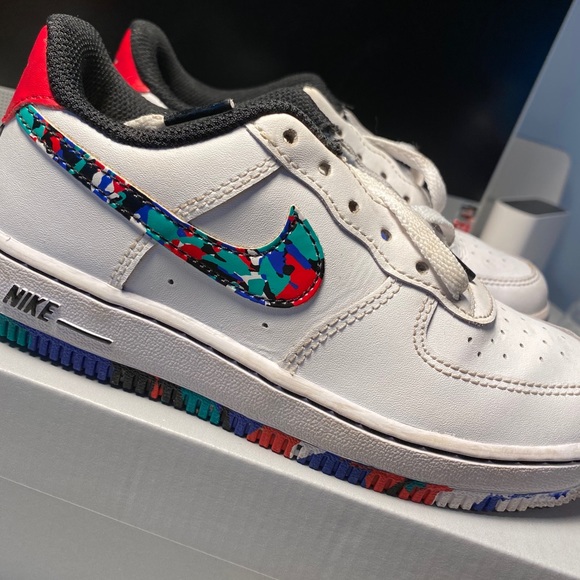 Nike Shoes Air Force Af 1 Melted Crayon 